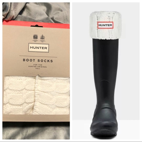 Hunter Accessories - 🆕Hunter Cable Cuff Tall Boot Socks